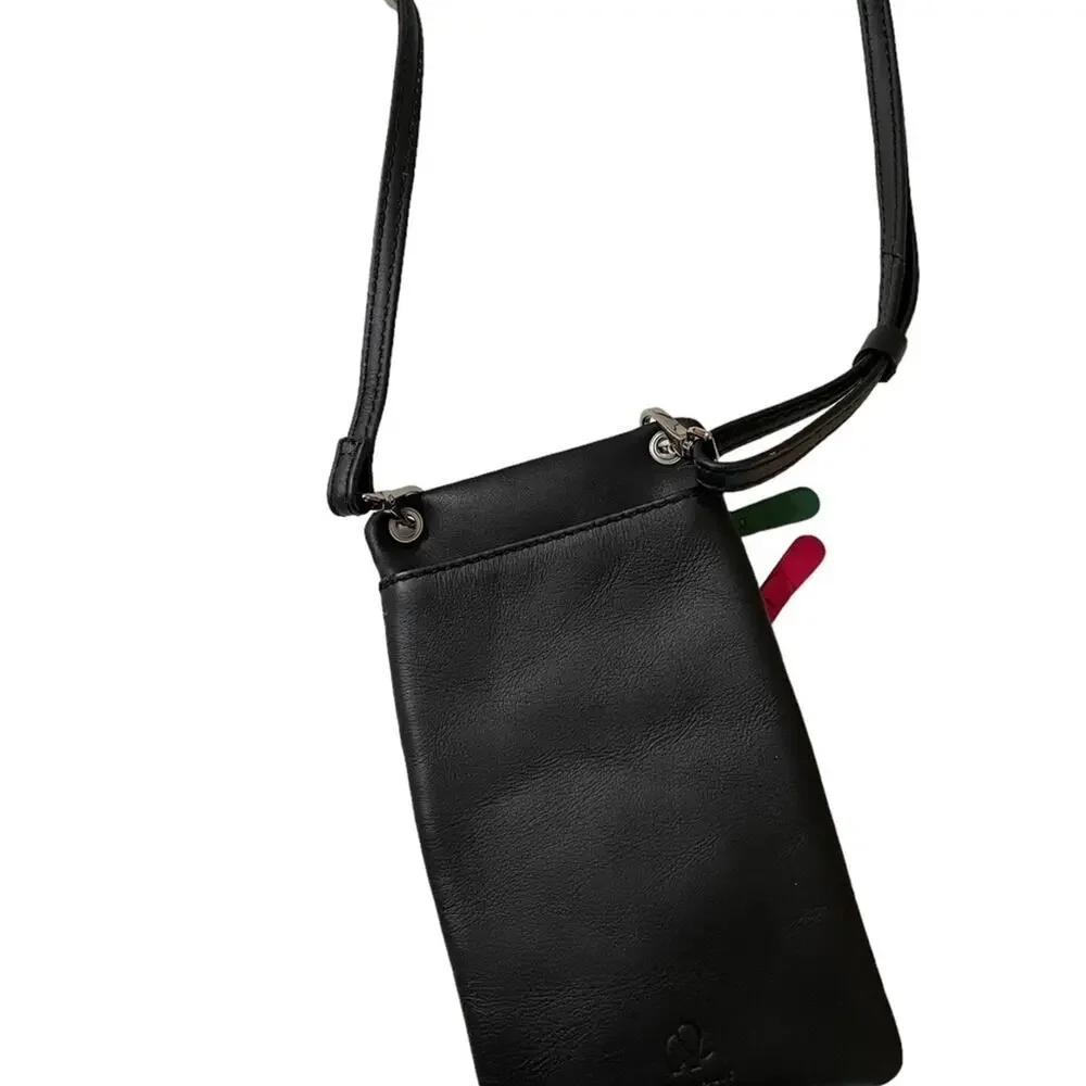 ✨ MYWALIT Nappa Leather Colorblock Crossbody Travel Bag NWOT